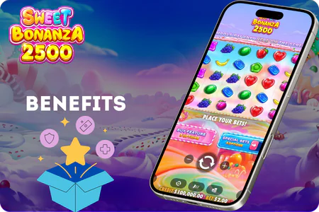 Sweet Bonanza 2500 mobile gaming benefits